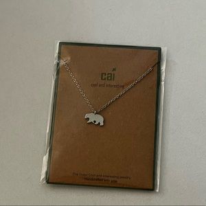 Cai Cool and Interesting bear necklace